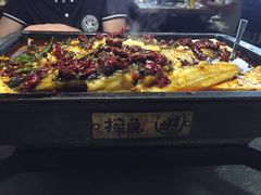 -探鱼·鲜青椒爽麻烤鱼(广州花都来又来店)