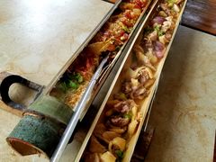 竹筒腊味饭-香竹农庄•传统竹筒饭(十年店)