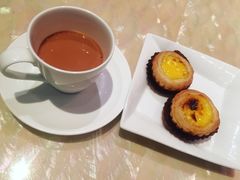 香甜奶茶和迷你葡式蛋挞-8餐厅(新葡京酒店)