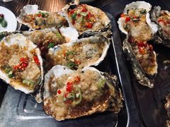 烤生蚝-虾老大小龙虾烧烤(竞舟店)