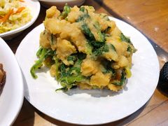 小白菜土豆泥-韩师傅老大同刀削面(北苑路店)