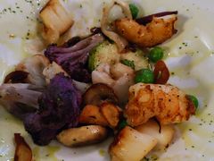 烤八爪鱼配北海道带子-Cooking Man(中懋天地店)