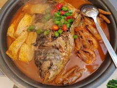-新天明砂锅鱼头煲