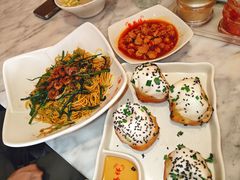 鲜肉虾肉双拼生煎-东泰祥生煎馆(重庆北路店)