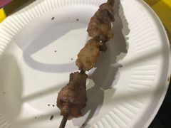 -老红桥炸灌肠牛肚锅烧烤(定福庄店)