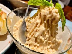 花生刨冰-绿茶餐厅(松江万达店)
