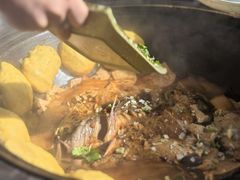 -北京龙庆四季香农家饭庄·灶台鱼·碳烤虹鳟鱼(龙庆峡店)