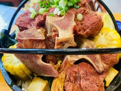 中式牛排寿喜锅-一捞鲜•青岛大虾面(八大关店)