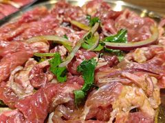 -明洞阿姨·韩式酱蟹烤肉·创意料理(三元桥店)