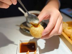 豆袋爆浆球-恒河传奇印度餐厅GANGES