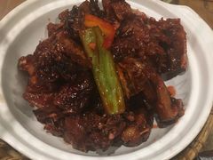 鱼香茄子焖鸭架-顺承小院儿