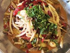 鸡杂绿豆粉-芭茅轩餐厅