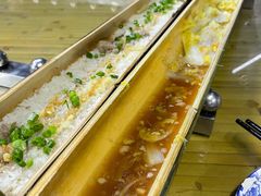 竹筒蒜香娃娃菜-丰依竹食·老牌竹筒饭