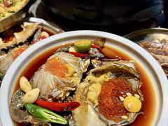 -草家酱蟹炭火烤肉店(珲春南路一店)