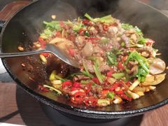 小炒黄牛肉-小隐人家(乐松店)