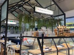 面包甜点陈列柜-托斯卡纳烘焙意大利餐厅(五天地店)