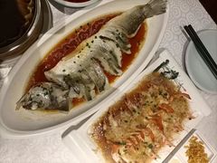蒜茸开边虾-海逸餐厅·象山海鲜