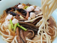 虾爆鳝面-奎元馆.百年奎元.非遗传承(西湖边的解放路店)