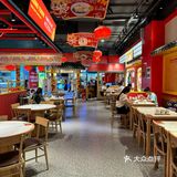 关键还能免费续一次粉丝 蟹粉拌面:面是比较劲道的