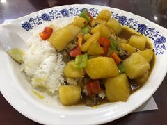 土豆牛肉盖饭-西域美食蘭州拉面