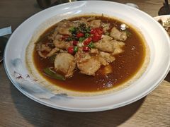 青花椒水煮鱼-串门海鲜烧烤(五四广场店)