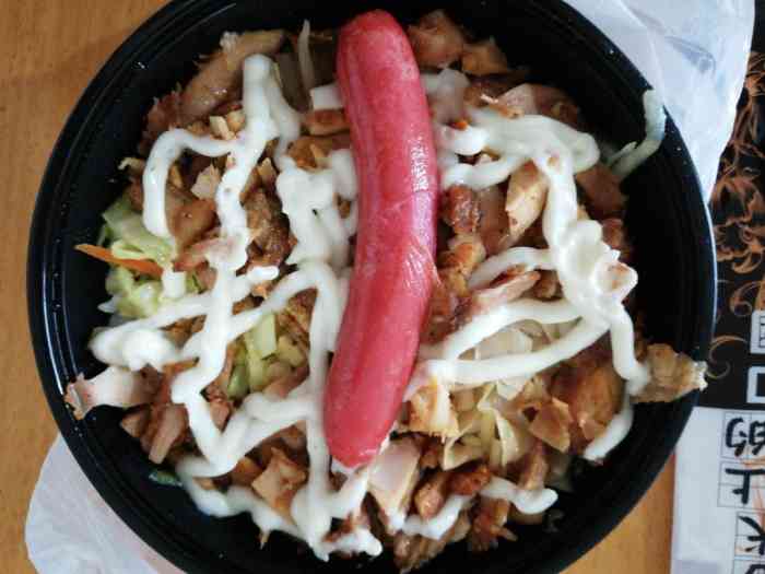 巴西烤肉饭(石油大学店)-"之前订外卖好多次在这家买的烤肉拌饭,总体.