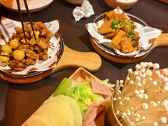 干拌黄金豆腐-探鱼·鲜青椒爽麻烤鱼(北京路天河城店)