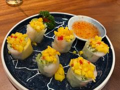 香芒米纸大虾卷-蕉叶·广州明星泰国菜(黑金冠保利广场店)