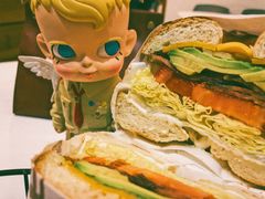 培根牛油果贝果明治-BIG BAGEL(永康路店)