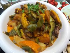 排骨土豆炖豆角-李记饺子·熏酱东北菜(欢乐谷店)