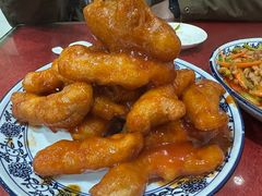 糖醋里脊-北大地皖峰饭馆