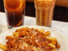 番茄芝士肉酱薯条-大哥餐厅(西城花园店)