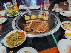 -北京龙庆四季香农家饭庄·灶台鱼·碳烤虹鳟鱼(龙庆峡店)