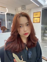 点击看大图 -COMO SALON 烫染可茉发型