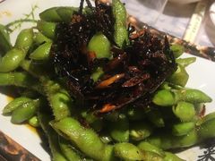 凉拌毛豆-美膳居川菜馆油焖大虾烧烤(卓刀泉店)