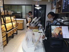 面包甜点陈列柜-爸爸糖吐司面包(南京奥体店)