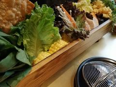 经典时蔬十二味-手选潮汕鲜活牛肉火锅(二七广场店)