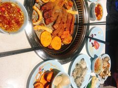 -和谐号海鲜烤肉火锅自助餐厅(车城万达店)