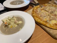 土豆泥配蘑菇酱-新贝乐意大利餐厅(苏州中心店)