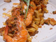 南洋大虾龙利鱼宽面-HELLO 27 意面·沙拉·帕尼尼