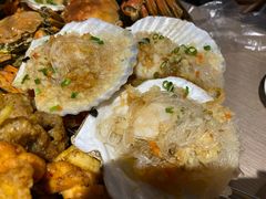 蒜蓉扇贝-日进一片海.生腌海鲜火锅.宵夜烧烤(三里屯总店)