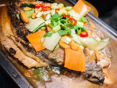 -探鱼·鲜青椒爽麻烤鱼(北京路天河城店)