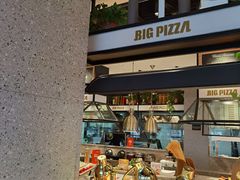 面包甜点陈列柜-比格比萨自助(诺亚大厦店)