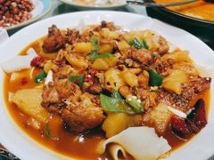 新疆大盘鸡-新疆巴州金丝特餐厅(大钟寺店)