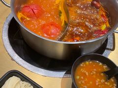 番茄鸳鸯锅-手选潮汕鲜活牛肉火锅(二七广场店)