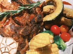 炭烤伊比利亚猪肋排-KimPro 辛普乐概念韩餐