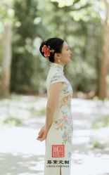 点击看大图 -藤薰定制中式嫁衣礼服旗袍店