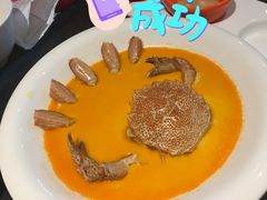 龙虾汤蛋羹葱油蒸籽蟹-蟹榭·本帮江浙菜·蟹宴(五角场合生汇商场店)