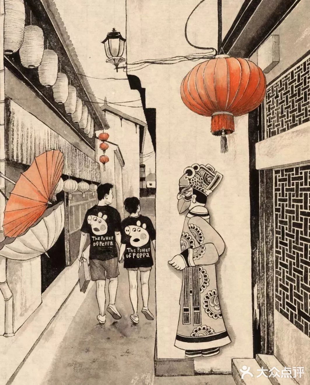 一位乌克兰插画师画出了传统与现代并存的魅力上海