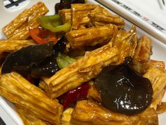辣炒腐竹-清真·老金烧烤(舜华南路店)